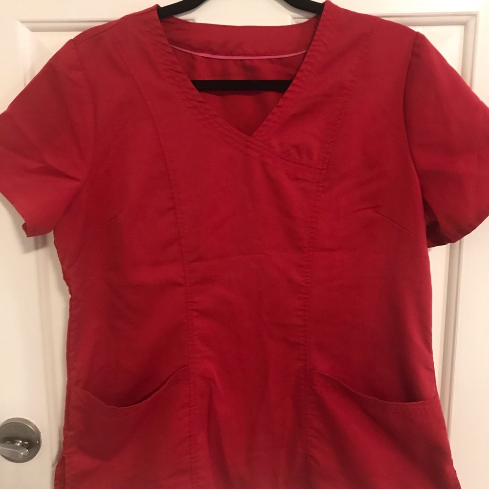 Large scrub top